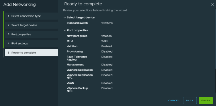 How to Configure vMotion in VMware vSphere – vmcloud.pl